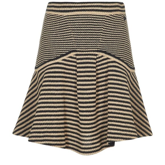Chanel Resort 2015 Cotton/Silk Flared Mini Skirt Size: M | US8 (Orig. $2600) - Picture 1 of 4